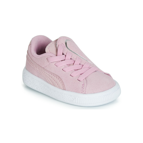 Chaussures Fille Baskets basses Puma INF SUEDE CRUSH AC.LILAC Lila