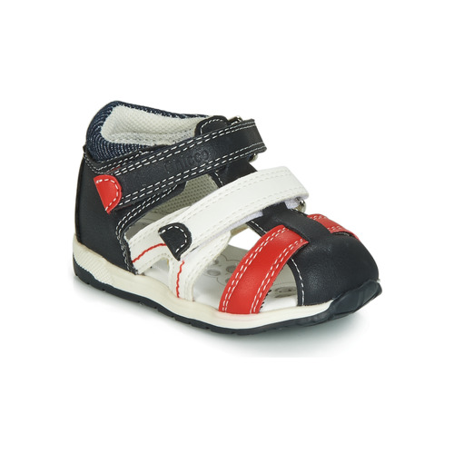 Chaussures Garçon Sandales et Nu-pieds Chicco GABRIEL Bleu / Blanc / Rouge