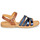 Chaussures Fille Sandales et Nu-pieds Citrouille et Compagnie JARDINA Marine / Camel
