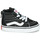 Chaussures Enfant Baskets montantes Vans SK8-HI ZIP Noir / Blanc