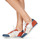 Chaussures Femme Baskets basses Pataugas IDOL/MIX Orange / Beige / Bleu