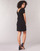 Vêtements Femme Robes courtes Ikks BN30105-02 Noir