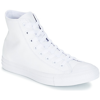 Chaussures Baskets montantes Converse CHUCK TAYLOR ALL STAR LEATHER HI Blanc