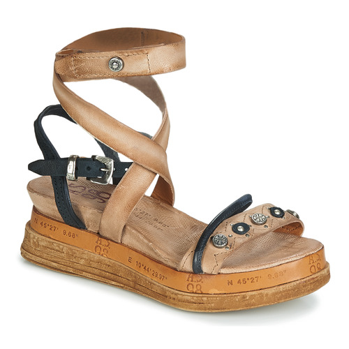 Chaussures Femme Sandales et Nu-pieds Airstep / A.S.98 LAGOS Beige / Noir