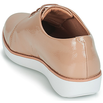 FitFlop DERBY CRINKLE PATENT Taupe