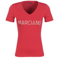 t-shirt marciano  logo patch crystal 