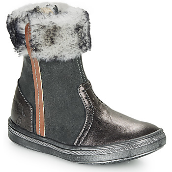 Chaussures Fille Boots GBB OZOE Gris