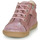 Chaussures Fille Baskets montantes GBB FAMIA Vieux rose