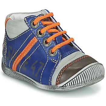 Chaussures Garçon Boots GBB ISIS Bleu / Orange