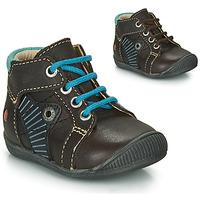 Chaussures Garçon Boots GBB NATALE Marron / Bleu