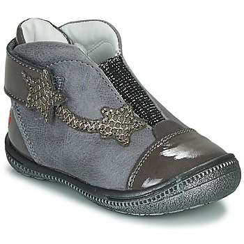 Chaussures Fille Boots GBB NOLWENN Gris