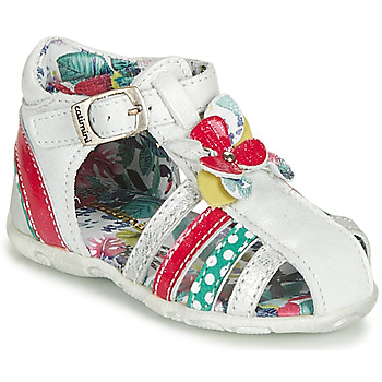 Chaussures Fille Sandales et Nu-pieds Catimini PERSAN Blanc / Multicolor