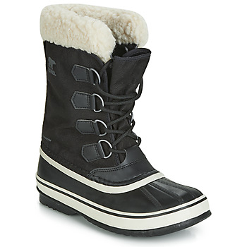 Chaussures Femme Bottes de neige Sorel WINTER CARNIVAL WP noir