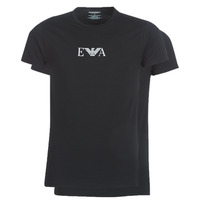 Vêtements Homme T-shirts manches courtes Emporio Armani CC715-PACK DE 2 Noir