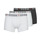 Sous-vêtements Homme Boxers Guess BRIAN BOXER TRUNK PACK X3 Noir / Gris / Blanc
