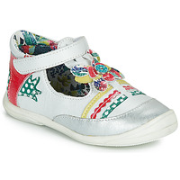 Chaussures Fille Ballerines / babies Catimini PANTHERE Blanc / Multicolor