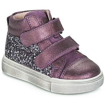 Chaussures Fille Baskets montantes Acebo's 5299AV-LILA-C Violet