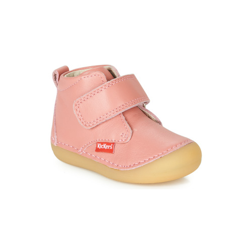 Chaussures Fille Baskets basses Kickers SABIO Rose