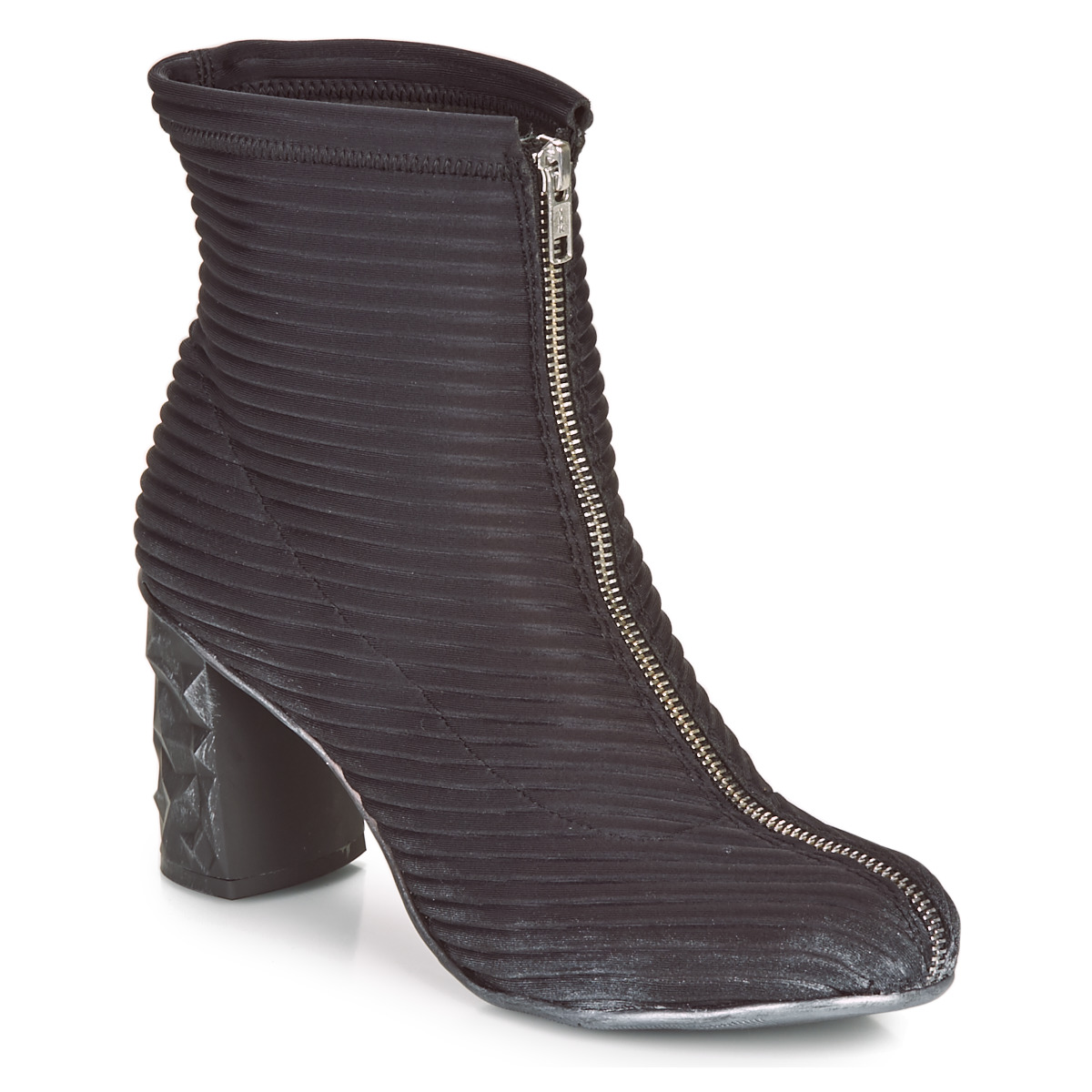 Chaussures Femme Bottines Papucei TEO BLACK Noir