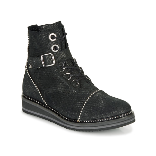 Chaussures Femme Boots Regard ROCTALY V2 CRTE SERPENTE SHABE Noir