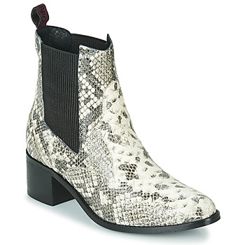 Chaussures Femme Bottines Gioseppo MIKKELI Noir / Blanc