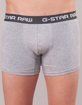 G-Star Raw CLASSIC TRUNK 3 PACK Noir / Gris / Blanc