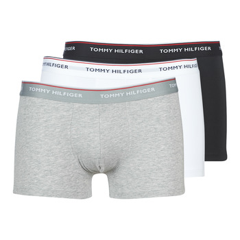 Sous-vêtements Homme Boxers Tommy Hilfiger PREMIUM ESSENTIALS-X3 Gris / Blanc / Noir