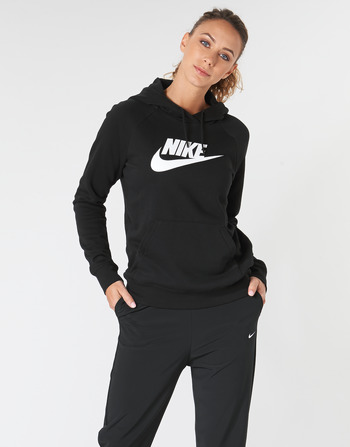 Vêtements Femme Sweats Nike W NSW ESSNTL HOODIE PO  HBR Noir