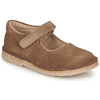 Chaussures Fille Ballerines / babies André LAURIANNE Marron