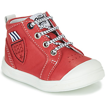 Chaussures Garçon Baskets montantes GBB GREGOR Rouge