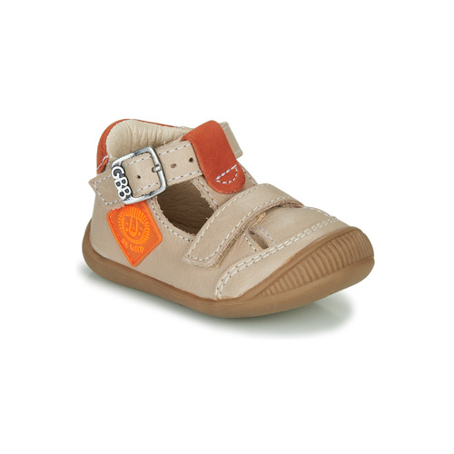 Chaussures Garçon Sandales et Nu-pieds GBB BOLINA Beige / Orange
