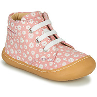 Chaussures Fille Baskets montantes GBB ATARINA Rose