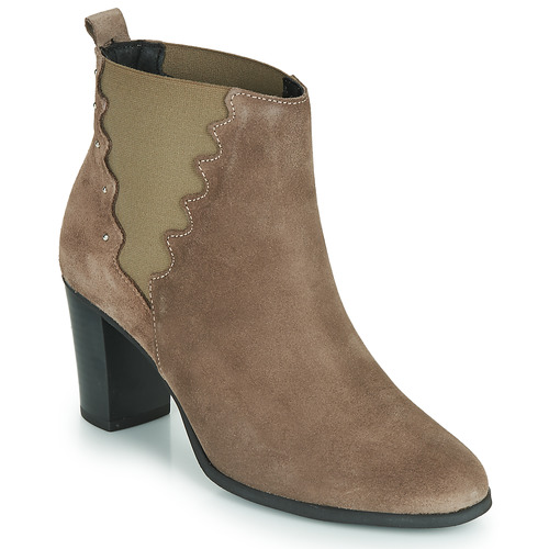 Chaussures Femme Bottines André NORINE Taupe
