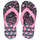 Chaussures Fille Tongs Havaianas KIDS FLORES Aubergine
