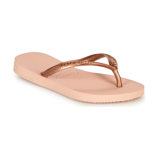 Chaussures Fille Tongs Havaianas SLIM Rose