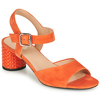 Chaussures Femme Sandales et Nu-pieds Geox D ORTENSIA MID SANDA Orange