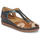 Chaussures Femme Sandales et Nu-pieds Pikolinos CADAQUES W8K Bleu / Camel