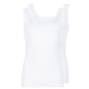 Vêtements Homme Débardeurs / T-shirts sans manche Athena COTON BIO X2 Blanc