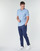 Vêtements Homme Polos manches courtes Fred Perry TWIN TIPPED FRED PERRY SHIRT Bleu
