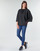 Vêtements Femme Sweats Emporio Armani EA7 TRAIN GRAPHIC SERIES W HOODIE CN GRAPHIC INSERT Noir/Fleuri Multico
