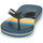 Chaussures Enfant Tongs Quiksilver MOLOKAI SLAB Bleu / orange / noir