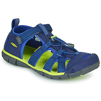 Chaussures Enfant Sandales et Nu-pieds Keen SEACAMP II CNX Bleu / Vert