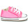 Chaussures Fille Baskets basses Converse CHUCK TAYLOR FIRST STAR CANVAS HI Rose