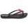 Chaussures Fille Tongs Ipanema MAXI FASHION Noir / Rouge