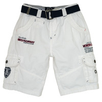 Vêtements Garçon Shorts / Bermudas Geographical Norway POUDRE Blanc
