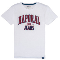 Vêtements Garçon T-shirts manches courtes Kaporal ERNIE Blanc
