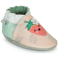 Chaussures Fille Chaussons Robeez FRUIT'S PARTY Rose / Vert