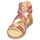 Chaussures Fille Sandales et Nu-pieds Citrouille et Compagnie IMOURAT Rose gold