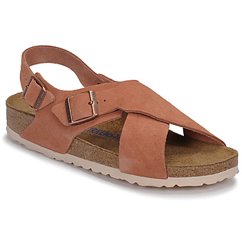 Chaussures Femme Sandales et Nu-pieds Birkenstock TULUM SFB LEATHER Earth Red (Terre Rouge)