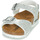 Chaussures Fille Sandales et Nu-pieds Birkenstock RIO PLAIN Blanc